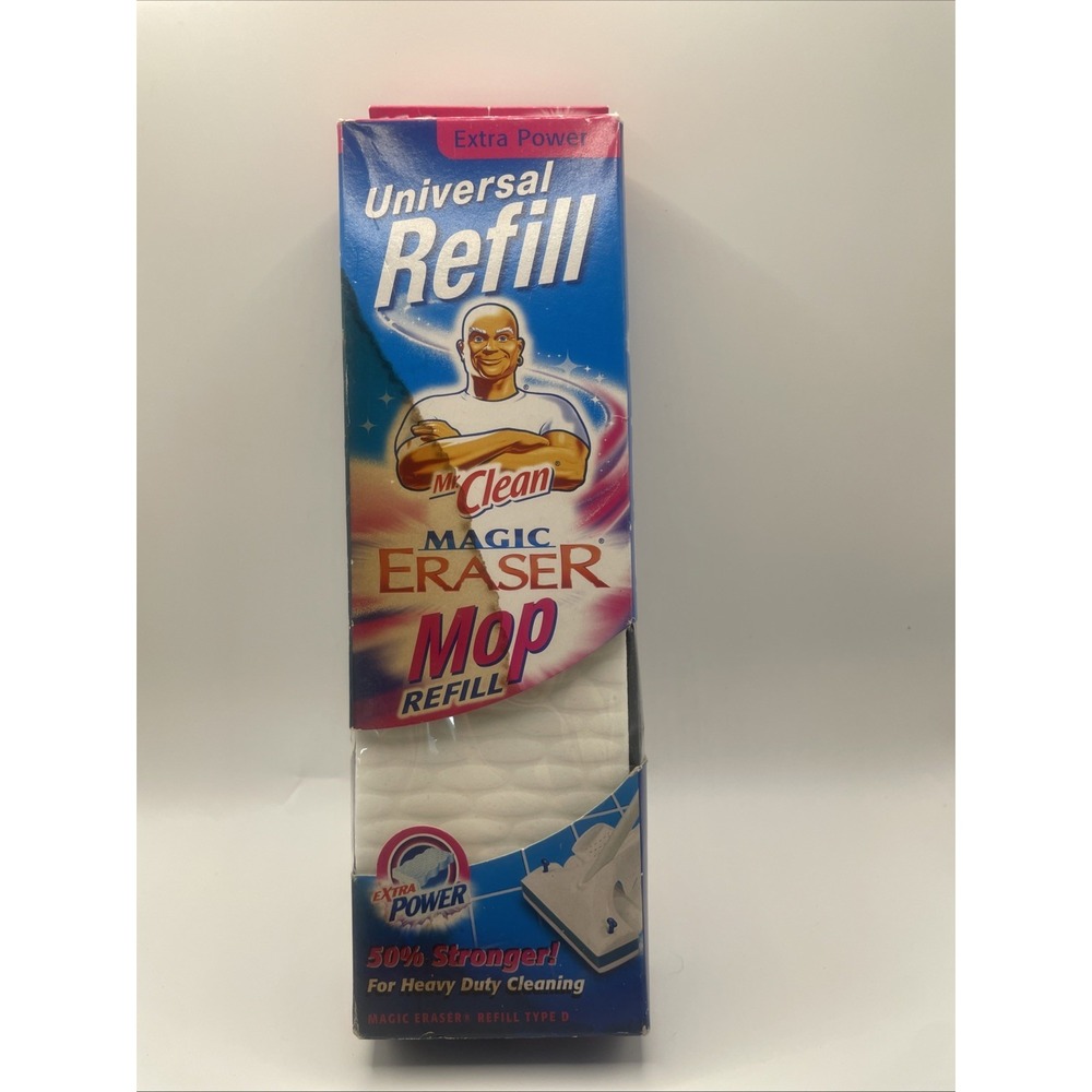 Mr Clean Magic Eraser Universal Mop Refill Extra Power Type D